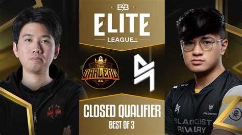 elite league: southeast asia open qualifier|[FIL] Blacklist International vs Team Darleng (BO3) .